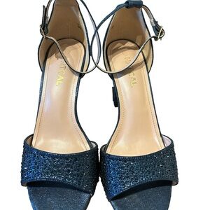 HHTCAL Navy Sparkling  sandal size 9